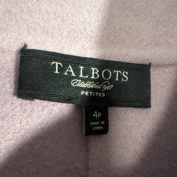 Talbots Light Purple Coat - Picture 2 of 12